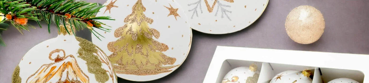 Dlaczego bombki szklane dekorowane są takie piękne