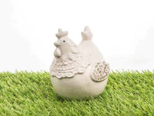 Kura wielkanocna -  10 x 9 cm ozdoba wielkanocna