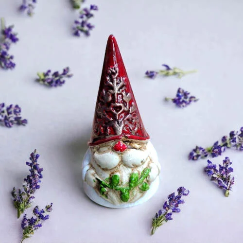 Skrzat Je Miołła -  figurka dekoracyjna gipsowa 5 x 5 cm