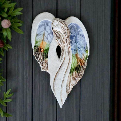 Anioł Cynthia Art Leaf -  30 x 17 cm figurka dekoracyjna gipsowa