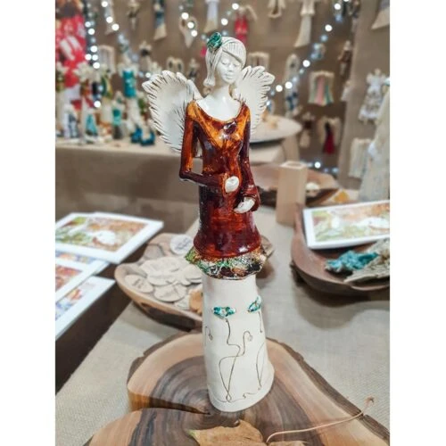 Anioł Mia - brązowy