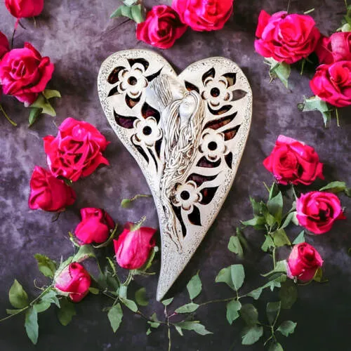 Anioły Alexis & Jay -  35 x 21 cm figurka dekoracyjna gipsowa