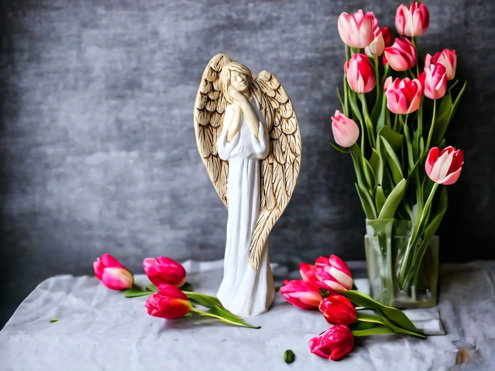 Anioł Stróż - Gabriel biały