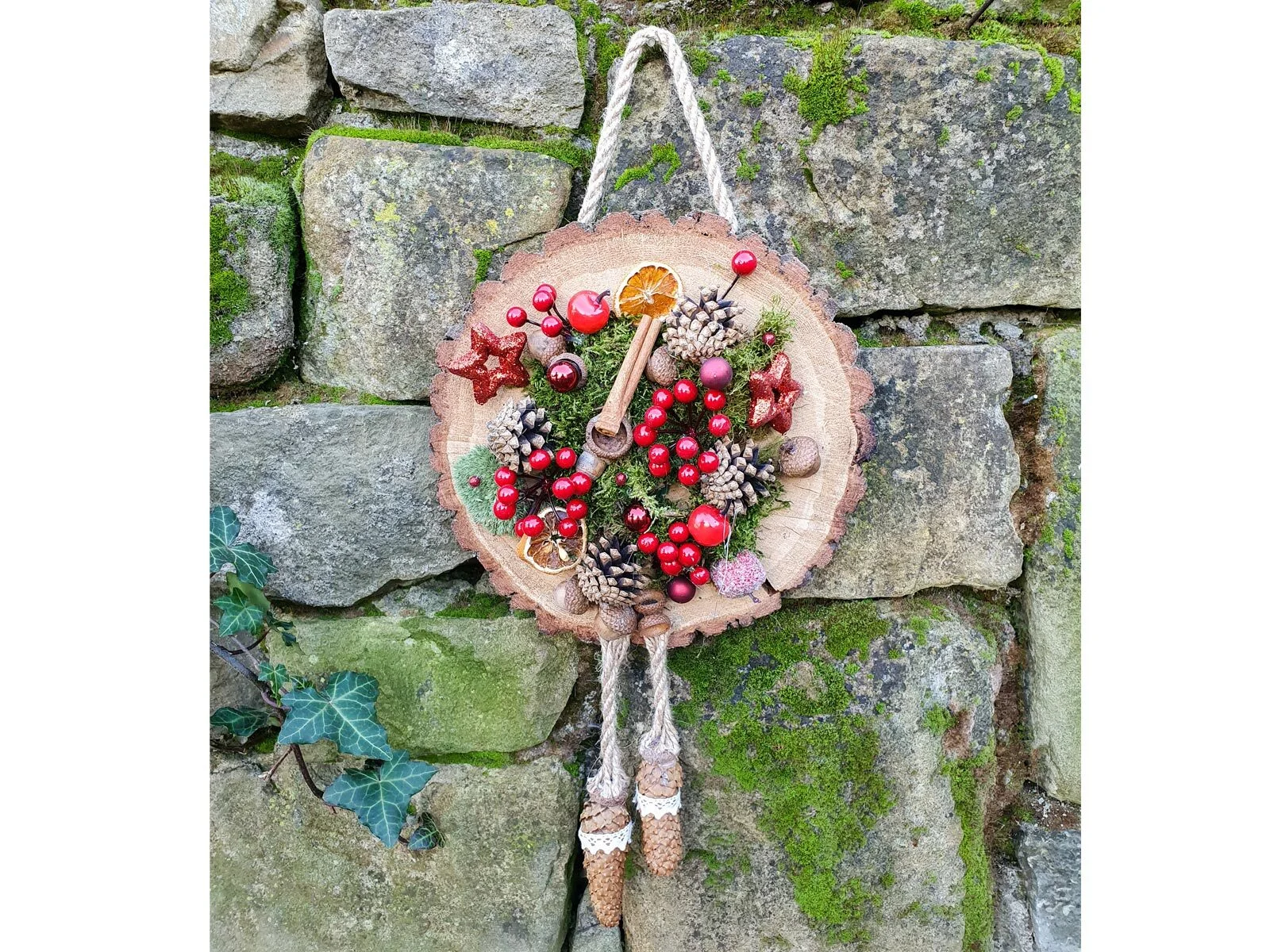 Stroik świąteczny na drzwi Stroik świąteczny na drzwi