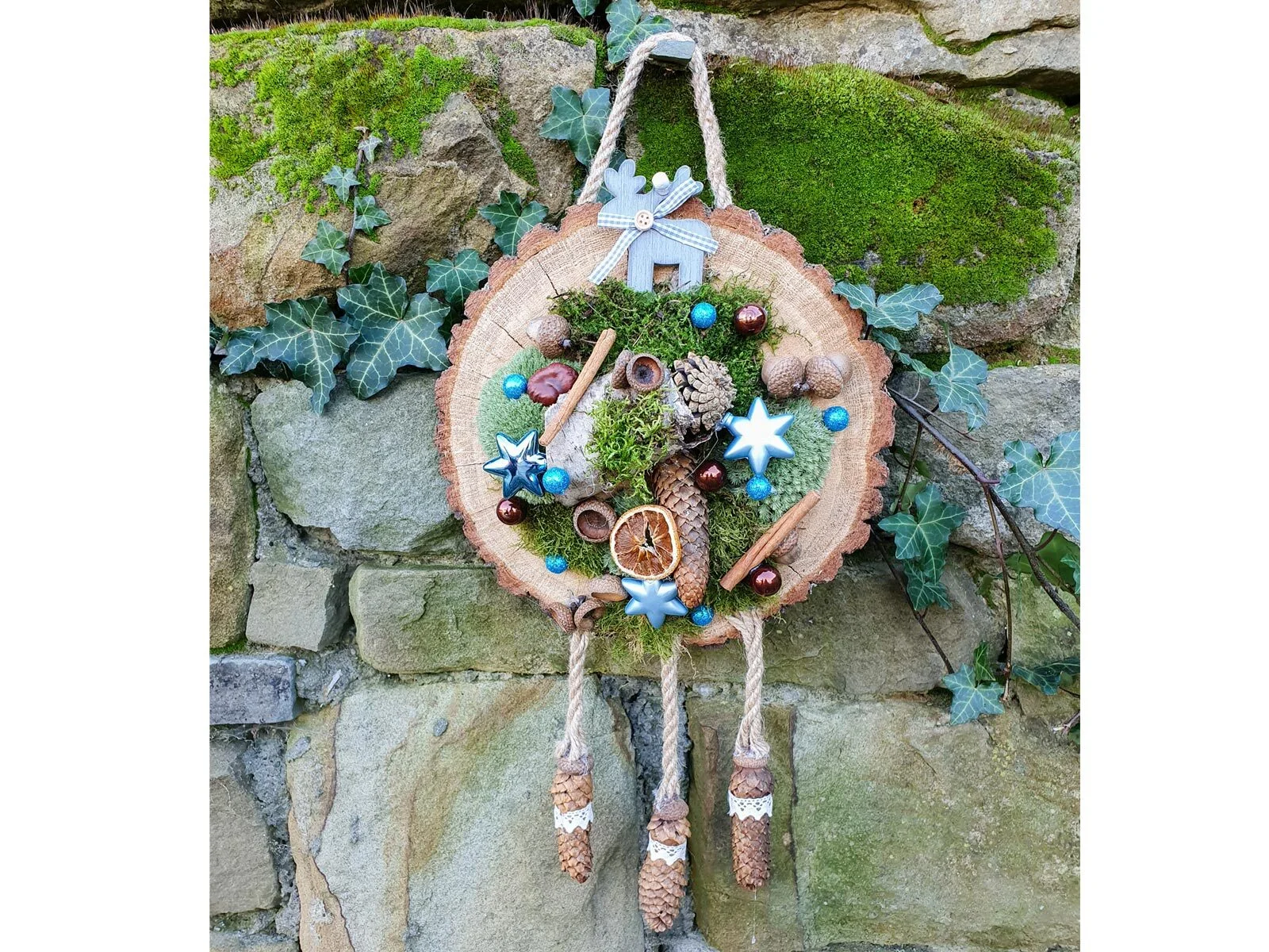 Stroik świąteczny na drzwi Stroik świąteczny na drzwi