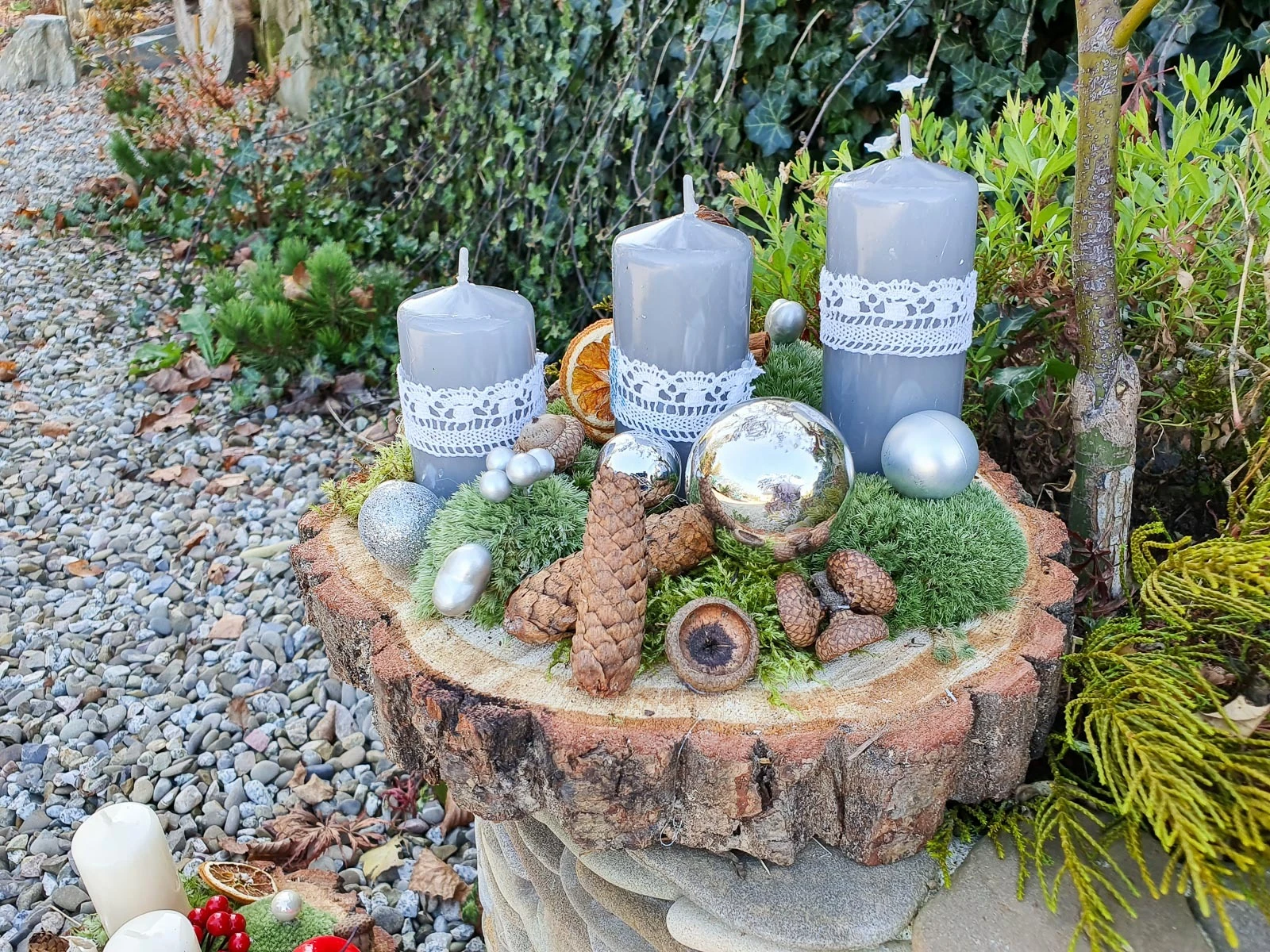 Stroik świąteczny na stół Stroik świąteczny na stół